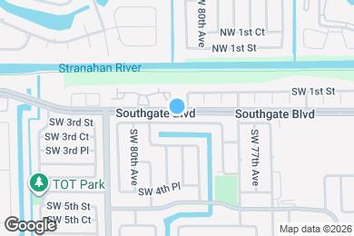 Map image of the property - 7907 SW 3rd St