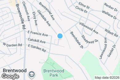 Map image of the property - 3205 Glendale Ave