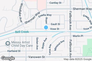 Map image of the property - 23000 Vose St