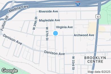 Map image of the property - 3765 W 36th St