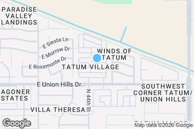 Map image of the property - 4376 E Selena Dr