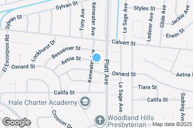 Map image of the property - 23724 Aetna St