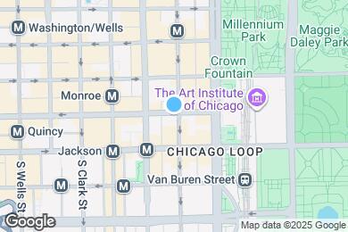 Map image of the property - 33 E Adams St