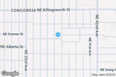 Map image of the property - 3617 NE Webster St