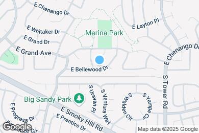 Map image of the property - 18019 E Bellewood Dr