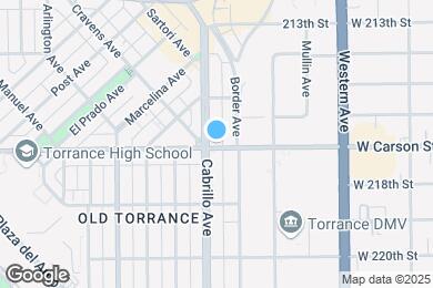 Map image of the property - The Dorms of Torrance