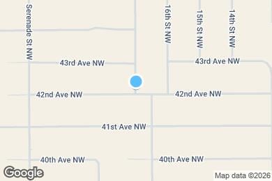Map image of the property - 1104 17th St NW