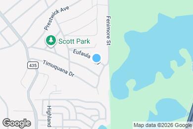 Map image of the property - 25916 Eufaula Way