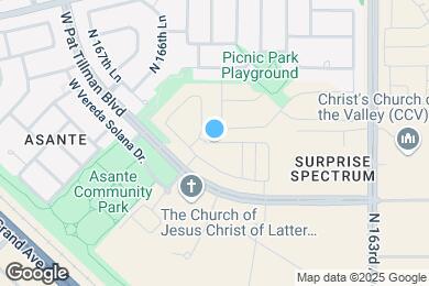 Map image of the property - 16630 W Pat Tillman Blvd