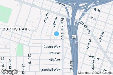 Map image of the property - 2843 2nd Ave