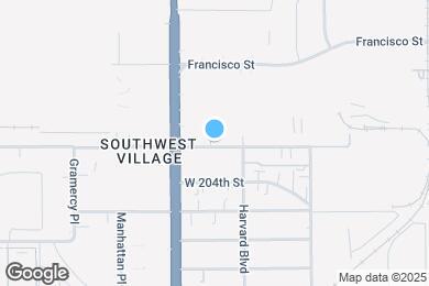 Map image of the property - 1631 Del Amo Blvd