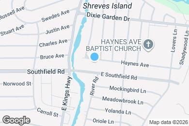 Map image of the property - 317 Haynes Ave