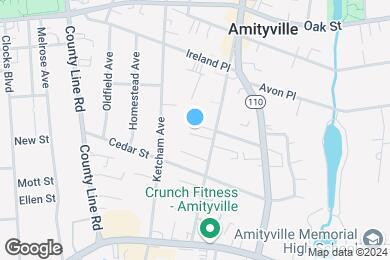 Map image of the property - Fairfield Townhouses At Amityville Village