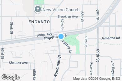 Map image of the property - 554 Ritchey St