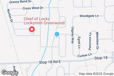 Map image of the property - 1418 Green Spring Way