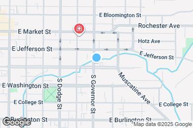 Map image of the property - 904 Iowa Ave
