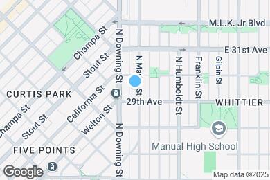 Map image of the property - 2927 N Marion St