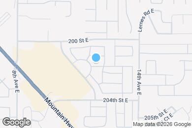 Map image of the property - 1107 202nd St E