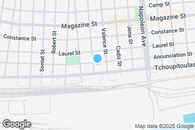 Map image of the property - 4716 Annunciation St