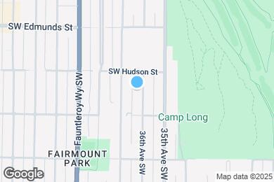 Map image of the property - 5025 36th Ave SW