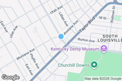 Map image of the property - 1106 Central Ave