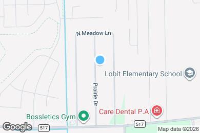 Map image of the property - 3357 Prairie Dr