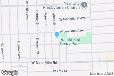 Map image of the property - 2045 Central St