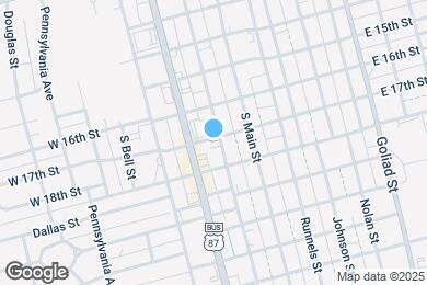 Map image of the property - 1700 Scurry St