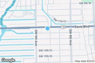 Map image of the property - 814 SW 12th Pl