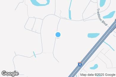 Map image of the property - 1105 Castle Pines Ct