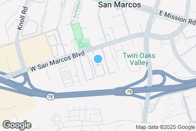 Map image of the property - 305 W San Marcos Blvd