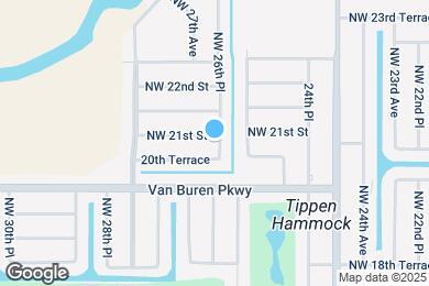 Map image of the property - 2600 NW 21st St
