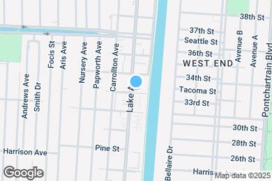 Map image of the property - 1325 Lake Ave
