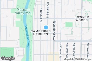 Map image of the property - 3215 N Bartlett Ave