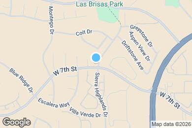 Map image of the property - 2301 Sierra Highlands Dr