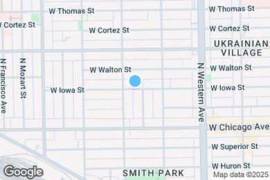 Map image of the property - 2543 W Iowa St