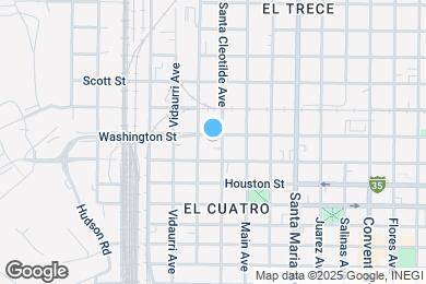 Map image of the property - 1805 Washington St