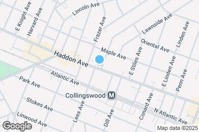 Map image of the property - 831 Haddon Ave