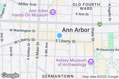 Map image of the property - 325 E Liberty St