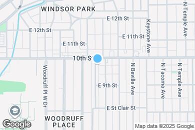 Map image of the property - 951 Tecumseh St