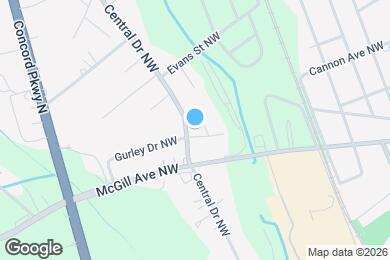 Map image of the property - 300 Gurley Dr NW