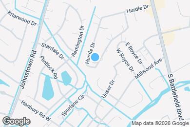 Map image of the property - 300 Hurdle Dr