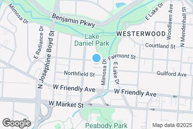 Map image of the property - 1313 Fairmont St