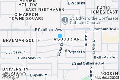 Map image of the property - 4359 E Lynne Ln