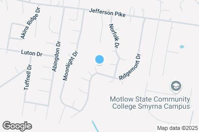 Map image of the property - 1202 Oldstone Ct