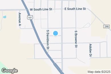 Map image of the property - 107 W Mesquite St