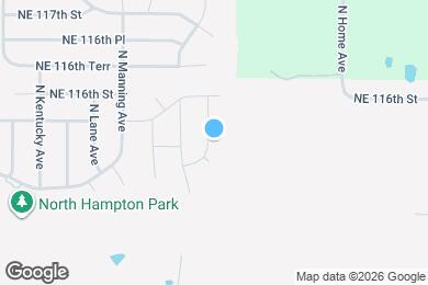 Map image of the property - 11503 N Windsor Ave