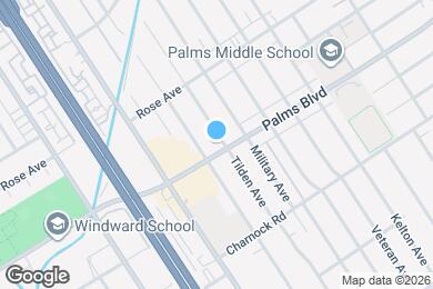 Map image of the property - 11077 Palms Blvd