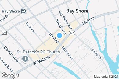 Map image of the property - 1 EMain St- Downtown Bay Shore