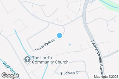 Map image of the property - 1011 Forest Park Ln